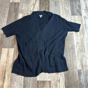 Croft And Barrow Cardigan, Navy, Women’s 1X